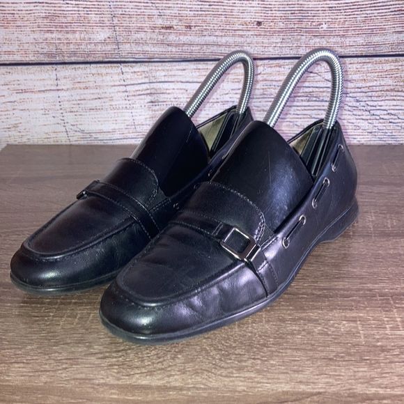 Vintage Trotter Jacqueline Black Shoes womens size 6.5 - Picture 4 of 13